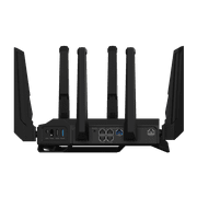 ASUS RT-BE96U Tri-Band WiFi 7 Performance Router, Dual 10G Port, 320Mhz, MLO, Multi-RU puncturing, AiMesh Compatible
