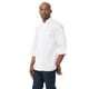 thumbnail image 1 of Chef Coat Chef Works Morocco, blanco, manga 3/4, talla pequeña, 1 of 3