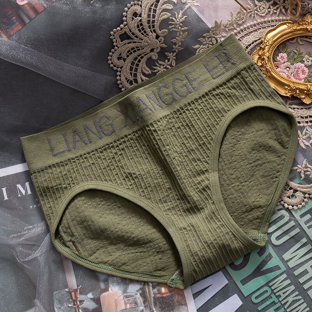 TrowBridge-bragas deportivas de alta elasticidad para mujer, ropa interior cómoda, transpirable, con letras en la cintura