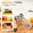 thumbnail image 5 of Bar Juicer, Bar Juicer Hand Press – Handheld Citrus Juicer for Lemon Lime Orange, Manual Bar Juice Squeezer for Cocktails and Fresh Drinks, 5 of 8