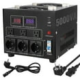 thumbnail image 1 of KFFKFF Power Conversion Device, 5000W, Robust Up/Down Transformer, Facilitates Conversion between 110 Volt and 220 Volt, Equipped with US Outlet, EU Outlet and 5V USB Port, CE Certified, 1 of 9
