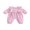 Style 1, variant on BemeyourBBs Girl Plaid Romper Long Sleeve Doll Collar Letter Embroidery Jumpsuit