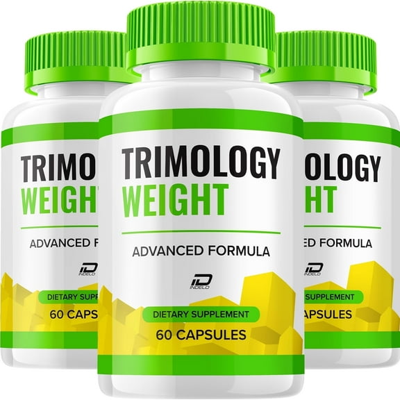 Trimology Keto Capsules – Trimology Pills Advanced Formula, Maximum Strength, 3 Pack, 180 Capsules