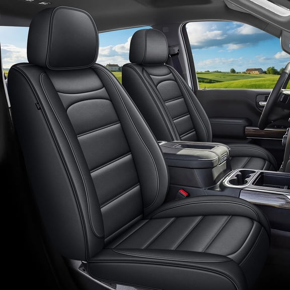 Seat Covers Fit for Ford F150 2009-2026 & for F250/F350/F450 Seat Covers 2017-2025 2026 5-Seats Pick-up Truck Full Set Car Seat Covers