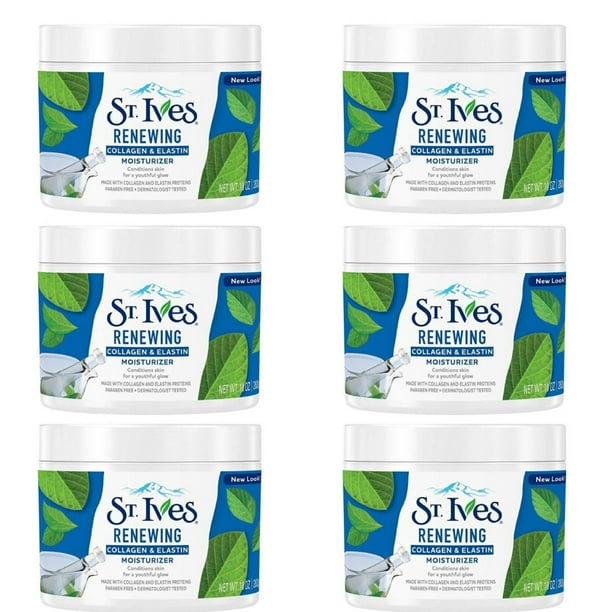 (6 Pack) St Ives Collagen Elastin Facial Moisturizer for All Skin Types