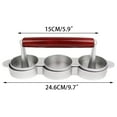 thumbnail image 3 of Ycandiee Mini Burger Press, Round Shape Hamburger Press Patty Maker for Picnic for Barbecue, 3 of 6