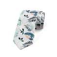 thumbnail image 1 of Necktie, Tropical Leaves, 3.7", Multicolor, by Ambesonne, 1 of 4