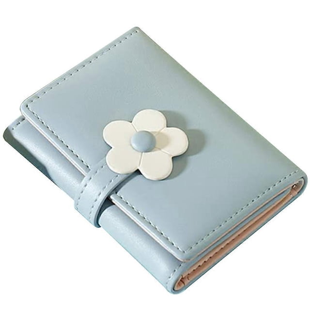 a refined and professional product description based on your input:\n\n \n\n**Simple Style Korean Inspired Foldable Wallet with Cute Flower Pattern –