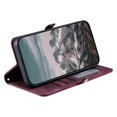 thumbnail image 3 of Style 016 For Xiaomi Redmi Note 14 4G (164.84x78.15x8.16mm) Case Skin Feel Totem Imprinted Wallet Le, 3 of 5