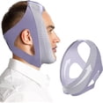 thumbnail image 1 of YJJSKEJI Sangle de Menton pour Dormir, Dispositifs Anti-Ronflement, Boucle en Nylon Réglable Dispositif Anti-Ronflement, Respirant et Réutilisable, Solution Anti-Ronflement Efficace (Gris), 1 of 1