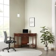 thumbnail image 4 of Leick Furniture Bureau d'Ordinateur d'Angle en Chêne Mission, 4 of 8