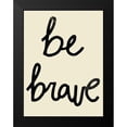 thumbnail image 2 of Barnes, Victoria 15x18 Black Modern Framed Museum Art Print Titled - Bold Type I, 2 of 5