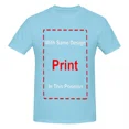 thumbnail image 1 of Camiseta unisex de manga corta de verano con cara de meme de cabra y grito cuando tienes dudas, 1 of 5
