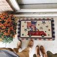 thumbnail image 6 of 4th of July Decorations, Welcome Doormat Flags Door Mat With Slip Resistants Rubber Vintage Linen Floor Mat for 4th Of July Independence Day Indoor Outdoor Home, 6 of 8