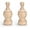 Type2-2.4×5.9inch, variant on ABPETE 2Pack Decorative Unfinished Wood Finials 5.5" Tall x 2.4" Wide for Bed Post Finials Dowel Finial Flagpole Topper Staircases Wooden DIY Crafts Finials for Home Deoration (Type1-2.4×5.5inch)
