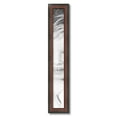 thumbnail image 2 of ArtToFrames 4" x 32" Honors Mahogany with Black Picture Frame, 4x32 inch Brown Wood Poster Frame (WOM-5154), 2 of 7
