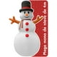 thumbnail image 1 of Inflable de Navidad mono de nieve gigante 4m con luces led Artego, 1 of 8