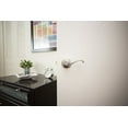 thumbnail image 2 of Design House 740399 Scroll Universal Latch Privacy Door Handle, Adjustable Backset, Satin Nickel Finish, 2 of 3