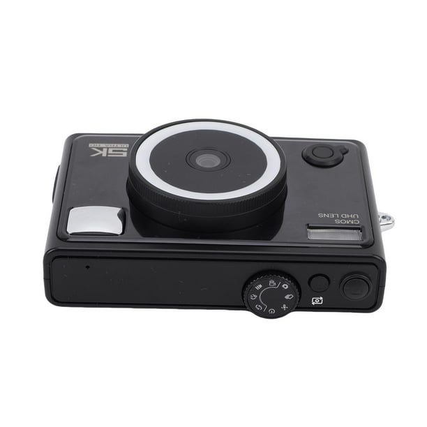 Cámara Digital De 5k, Cámaras De 64MP Para Fotografía Con Enfoque Automático, Cámara De Vlogging Wifi Para Video De YouTube, Doble Lente, Luz De Relleno, Mejores Cámaras Para