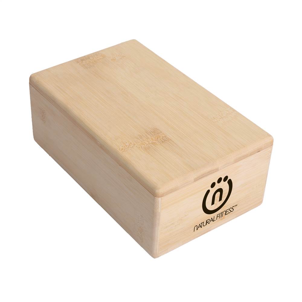 3 in. Bamboo Yoga Block in Natural