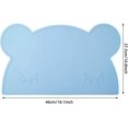 thumbnail image 2 of New Silicone Baby Placemat Anti-slip Table Mat Heat Resistant Food Grade, Dishwasher & Microwave Safe, 2 of 5