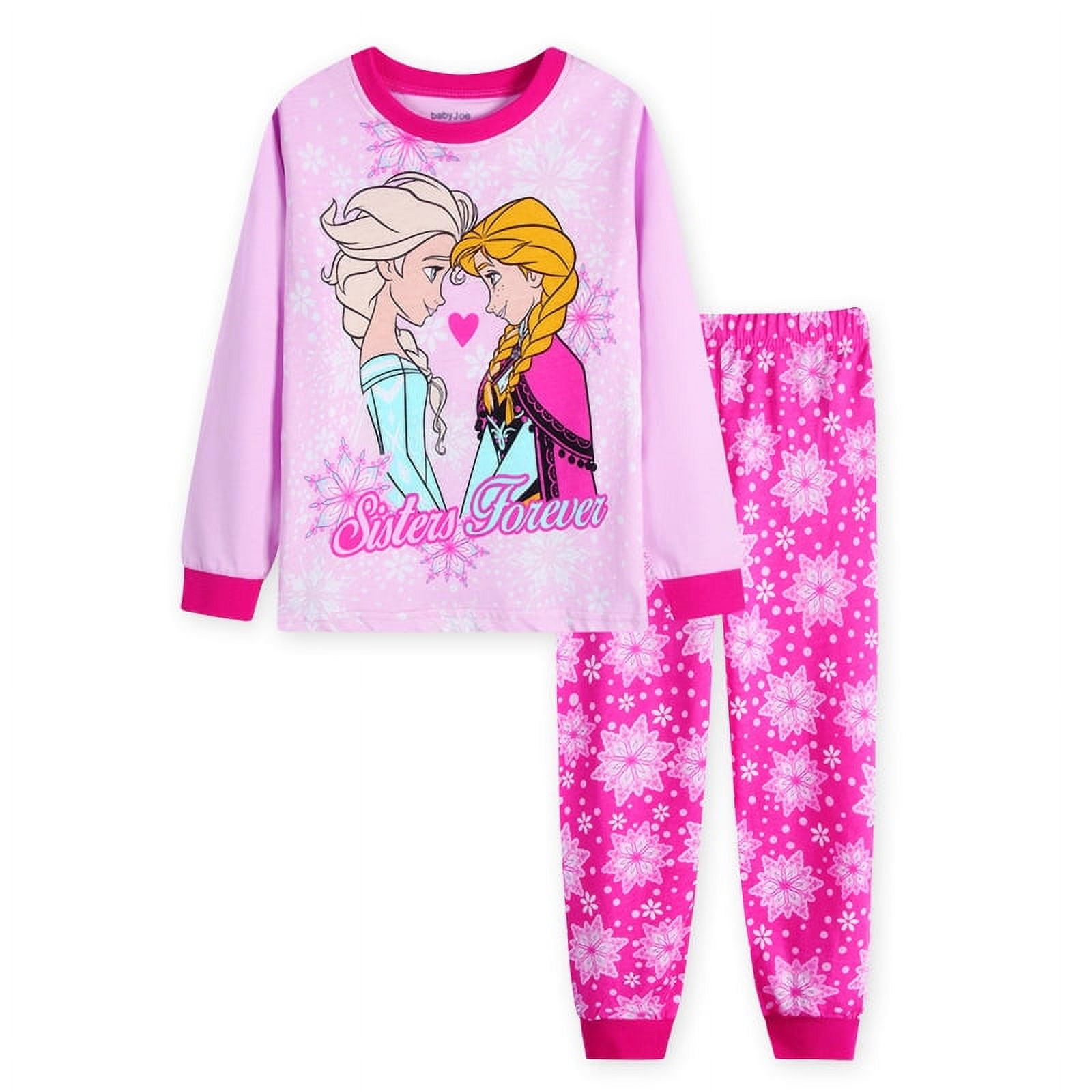Frozen Anna Kids Frozen Pajamas Frozen Girls Pajamas Kids Princess