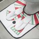 thumbnail image 3 of Juego de 3 fundas para asiento de inodoro, decoración navideña reutilizable para interiores (muñeco de nieve), 3 of 7