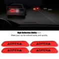 thumbnail image 5 of Car Door Sticker,4Pcs Self adhesive Car Car Reflective Sticker Car Safety Sticker Built for Precision, 5 of 5