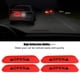 thumbnail image 3 of Calcomanía de seguridad para automóvil, 4 piezas Etiqueta autoadhesiva de seguridad para automóvil Etiqueta reflectante para automóvil Rendimiento de primer nivel, 3 of 11