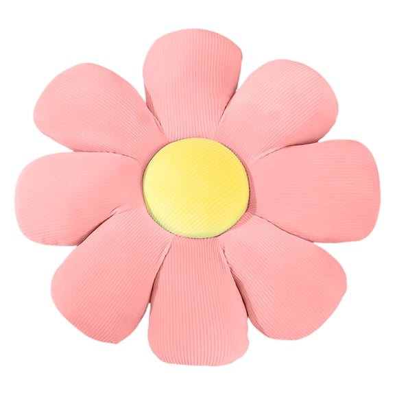 1 Pack Flower Pillow, 15.74" Decorative Flowers Shaped Pillow Cushion, Flower Shaped Cute Throw Pillows, Soft Plush Flower Seat Cushion, Flower Floor Pillow for Couch Bed Sofa Daily Use
