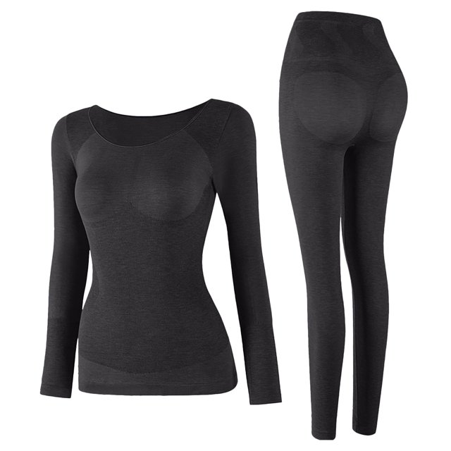 Honeeladyy Long Johns Thermal Underwear for Women,Women's Autumn And
