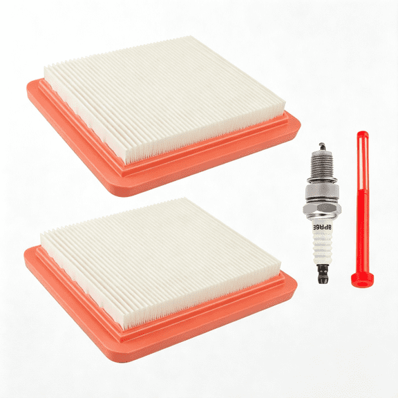 CURYMAY Gcv160 Air Filter Fuel Filter for Gcv 160 Gcv 170 Gcv170 Gcv190 Gcv200 Gc190 Hrx217 Hrn 216 Hrr216 Lawn Mower Tune Up Kit Replace 17211-Z8B-901 Lawn Mower Air Filter