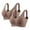 Coffee 3, variant on cfhntfmh Breathable Wide Strap Sports Bra for Women Plus Size Wireless Bras with Lift-Up High Support Workout Yoga Bralettes 2 Pack