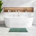 thumbnail image 5 of Mainstays Green 2-Piece Chenille Noodle Bath Rug Set 17"x24", 5 of 7