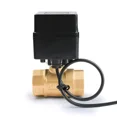 thumbnail image 6 of U. S. Solid Motorized Ball Valve with 3 Signal Lights, 3/4 inch, Brass, Normally Open, Black Casing, 6 of 12