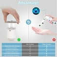 thumbnail image 2 of Double Hole Automatic Alcohol Dispenser, 100ml Touchless Hand Dispenser USB Rechargeable, Motion Sensor Nano Mist Sprayer, Portable Sterilizer for Ho, 2 of 5