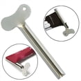 thumbnail image 2 of 6 Uds. Exprimidores de Tubos de Pasta de Dientes de Acero Inoxidable Exprimidores de Pasta de Dientes con Llave de Metal para Exprimidores de Tubos Cosméticos, 2 of 5