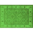 thumbnail image 1 of Ahgly Company Indoor Rectangle Oriental Green Traditional Area Rugs, 6' x 9', 1 of 4