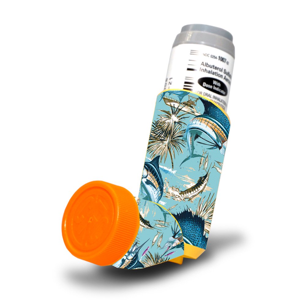 Tropical Collection of Skins For Proventil HFA Asthma Inhaler Walmart
