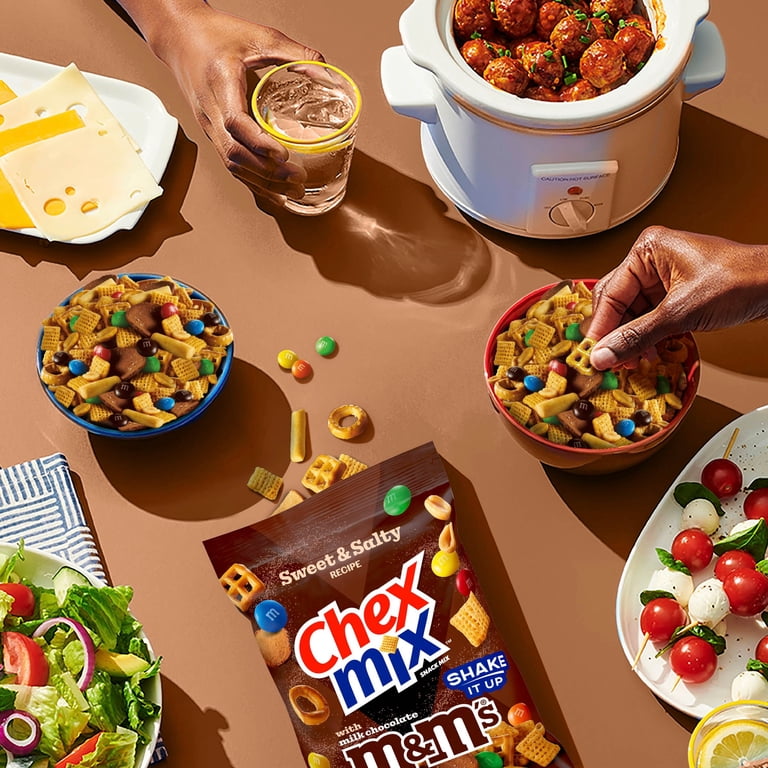 Chex Mix Sweet and Salty Snack Mix, with M&Ms Milk Chocolate