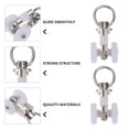 thumbnail image 5 of 10pcs Curtain Track Pulleys for Hanging Rail Gliders Sliding Rollers, 5 of 6