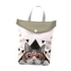 thumbnail image 5 of Bolsa para pañales, bolsa húmeda, bolsa de viaje, impermeable, portátil, bolsa organizadora de pañales, bolsa de pañales de tela para bebé para piezas gato 25x30cm, 5 of 8
