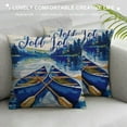thumbnail image 3 of FUMJ Decorative Throw Pillow Cover Paddle Decor Pillowcases Nautical Lake Cushion Covers for Sofa/Couch/Porch, 3 of 5