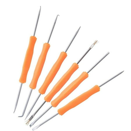 

6 Pcs Soldering Assist Set Solder Assist Tools Electronic Components Welding Grinding Tool Kit PCB Cleaning Kit Set