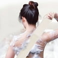 thumbnail image 3 of Natural Loofah Back Scrubber, Extra Long Dual-Sided Exfoliator with Handles, Sustainable Bath Strap for Women and Men, Eco-Friendly Shower Essential, 3 of 8