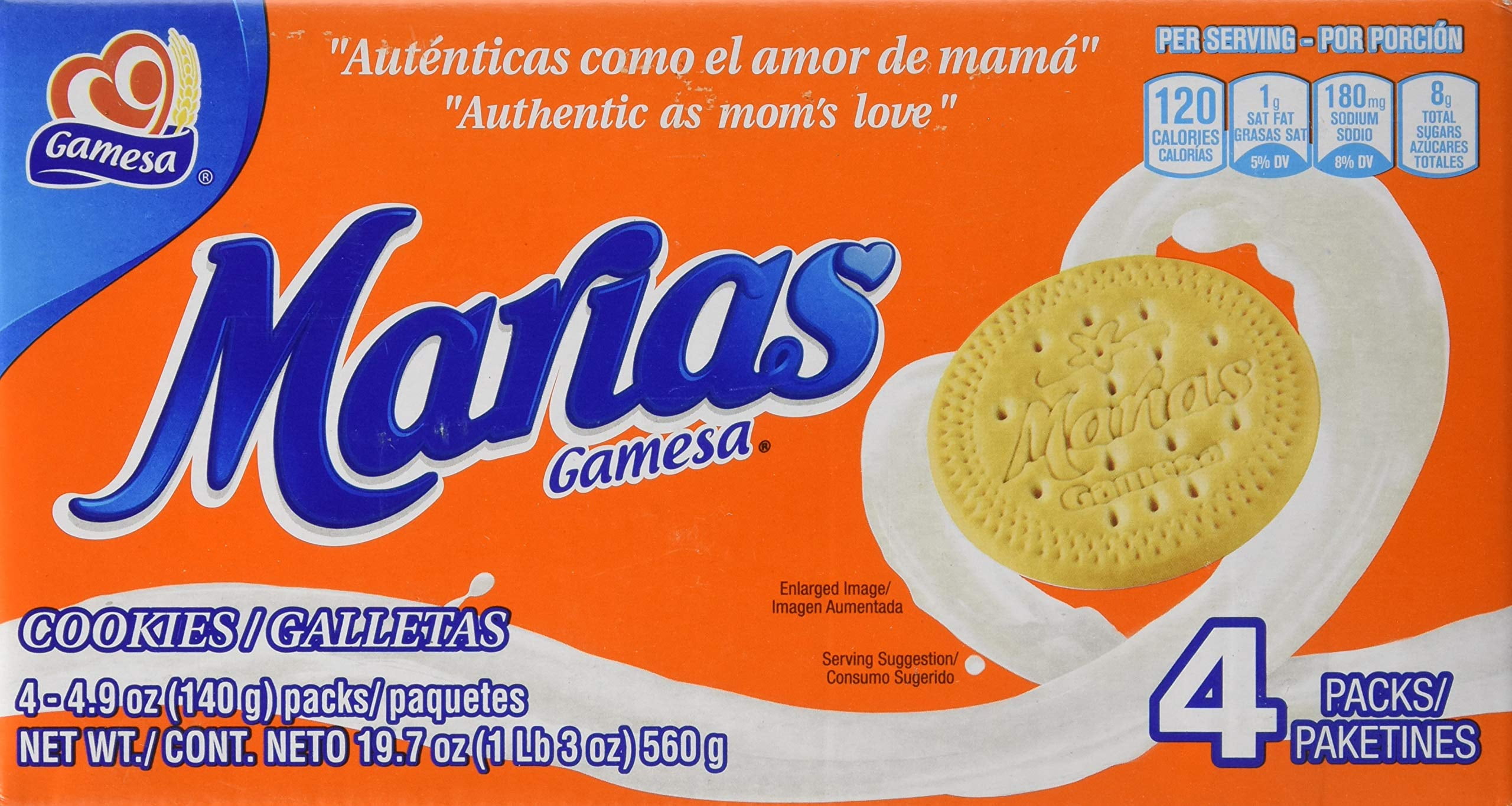 Gamesa Galletas Marias Cookies 19.7 Oz Box Walmart