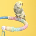 thumbnail image 6 of Flexible Parrots Perch Stand Puzzle Toy Portable Bird Training Tabletop Platform Intelligence Puzzle Enrichment Toy, 6 of 9
