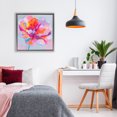 thumbnail image 3 of Stupell Industries Modern The Open Petal Expression Gray Floating Frame Canvas Art, 18 x 18, by Chromatic Storm Studio, 3 of 8