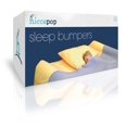 [2Pack] hiccapop Foam Bed Bumpers Toddler Bed Rails with Waterproof Cover for Kids Safety