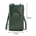 thumbnail image 2 of Crossbody Cell Phone Purse for Women, Ladies Crossbody Phone Bags Body Purse-green, 2 of 5
